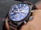 Perfect Replica IWC Pilot's D-Blue Face Black Steel Case 44mm Watch (2)_th.jpg